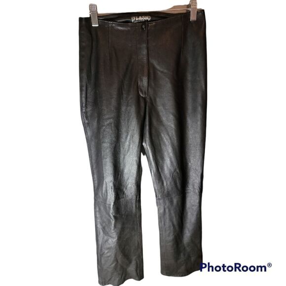 Womens Flash By BFC Vintage Genuine Leather Pants